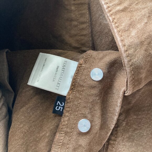 Staatsballett brown canvas pants - Picture 5 of 5